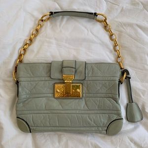Marc Jacobs Quilted Shoulder Bag with Chain Handle